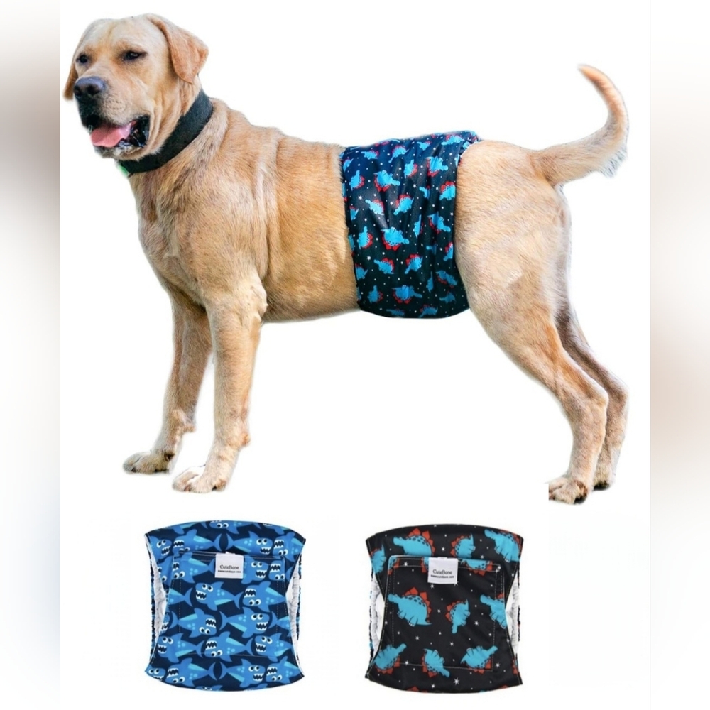 Dog Belly Bands for Male Dogs Wraps Washable Doggie Diapers